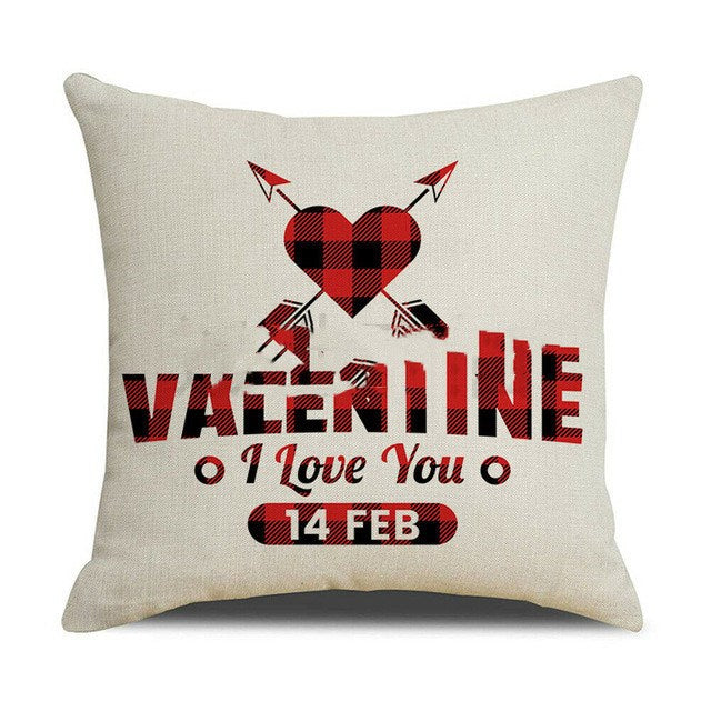 PETITE LIGHTS 'VALENTINES' PILLOW