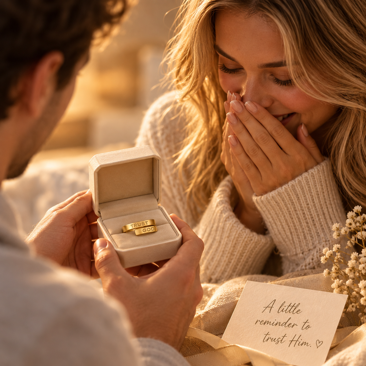 PETITE LIGHTS FAITH RING