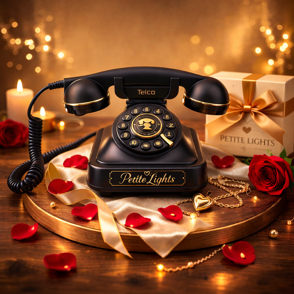 PETITE VINTAGE TELEPHONE PETITE LIGHTS