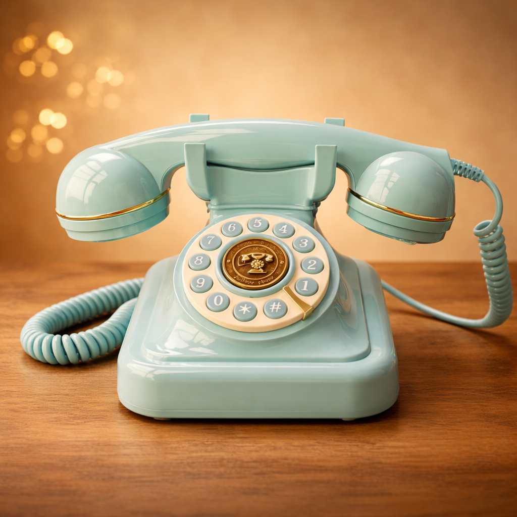 PETITE VINTAGE TELEPHONE PETITE LIGHTS