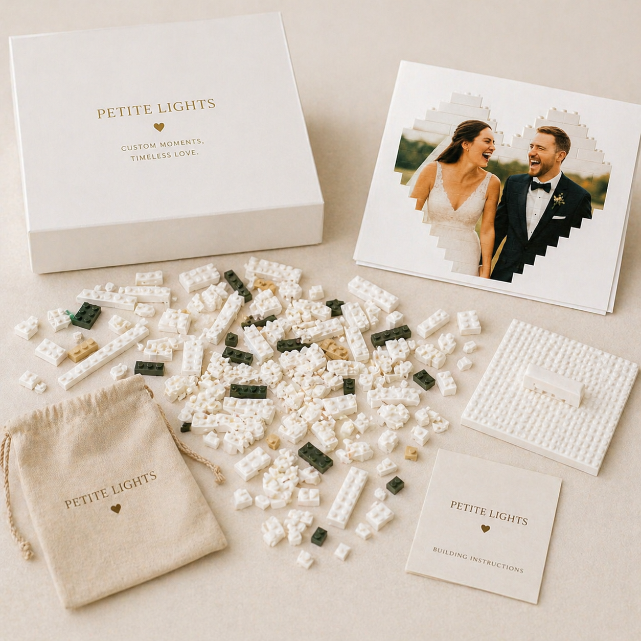 PETITE LIGHTS CUSTOM LOVEHEARTS PETITE LIGHTS