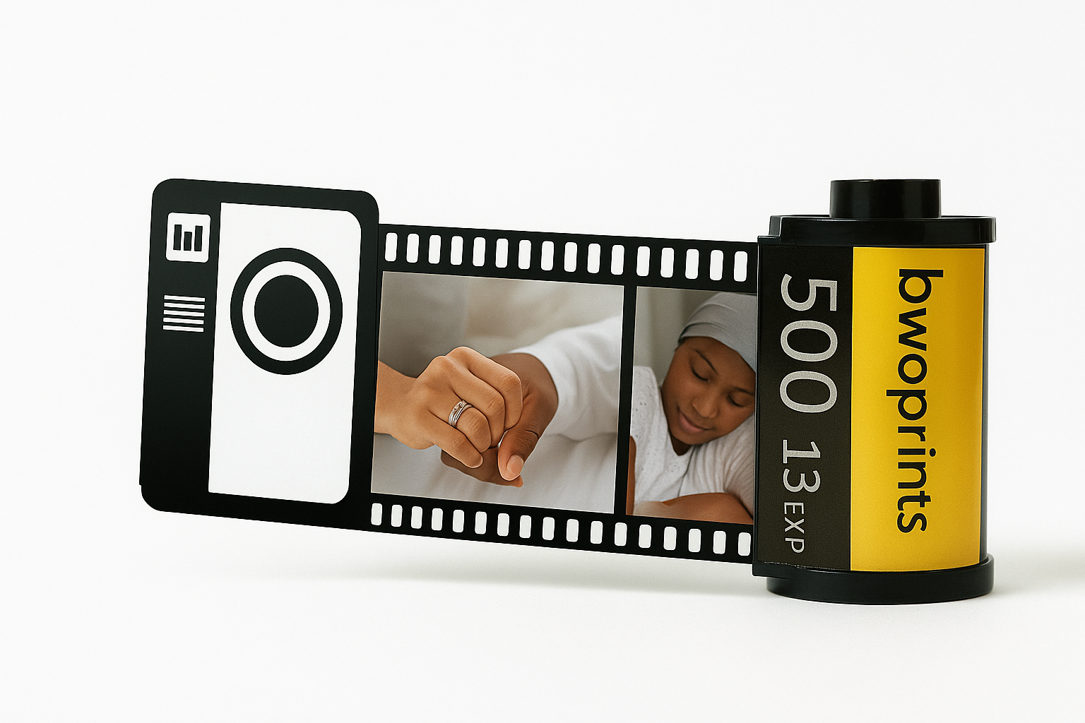 PETITE SCRAPBOOK® FILM ROLL KEYCHAIN