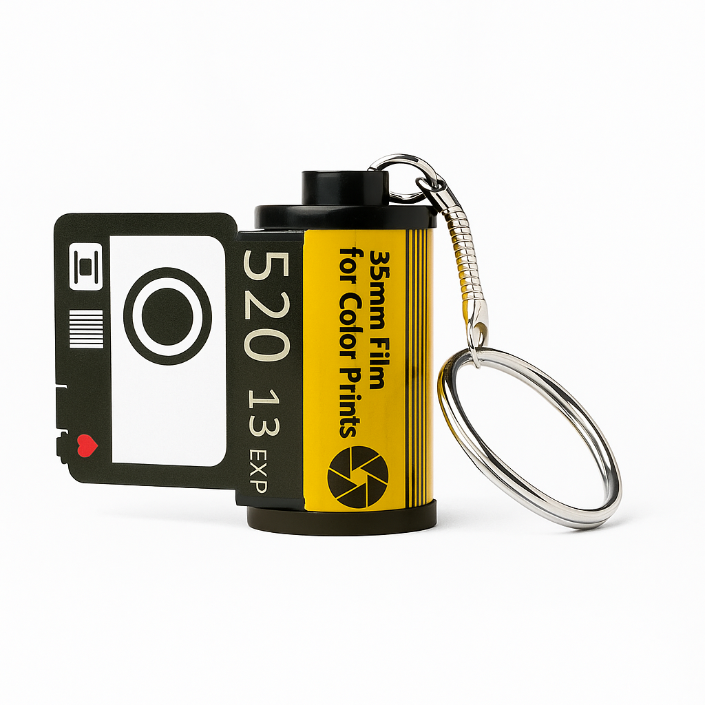 Mini Film Keychain PETITE SCRAPBOOK® FILM ROLL KEYCHAIN – PETITE LIGHTS