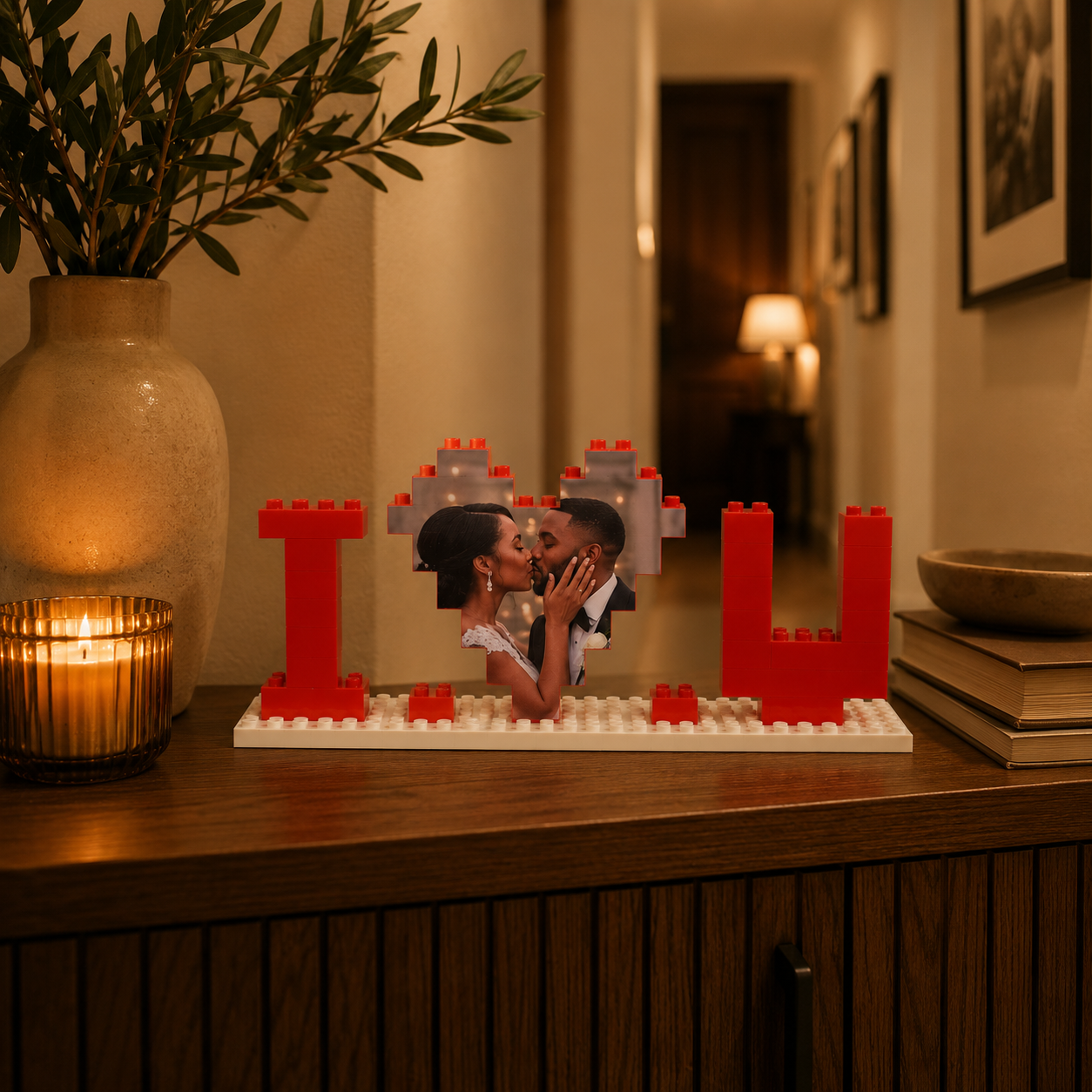 PETITE LIGHTS " I LOVE YOU" BLOCKS PETITE LIGHTS