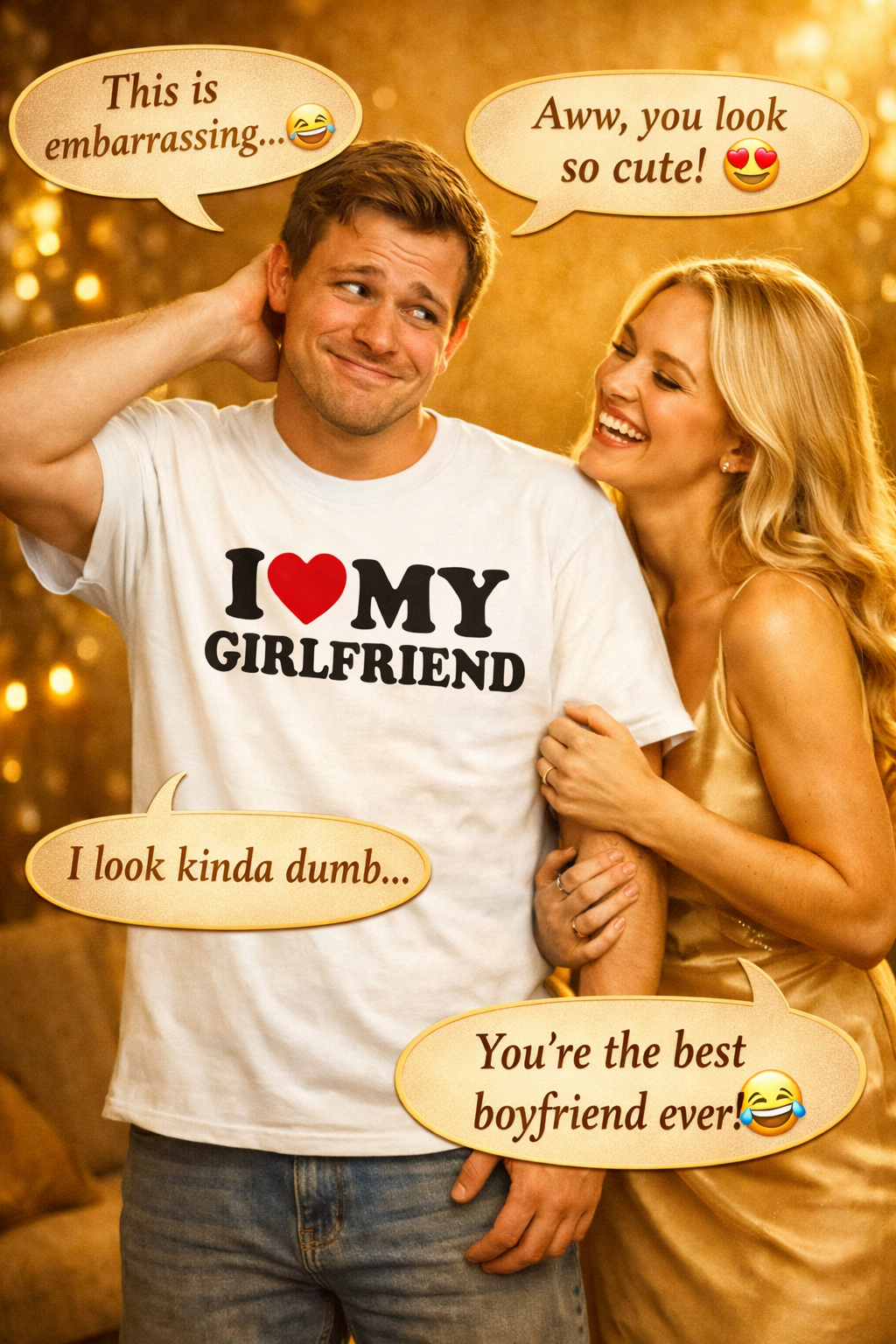 I LOVE MY GIRLFRIEND TEE