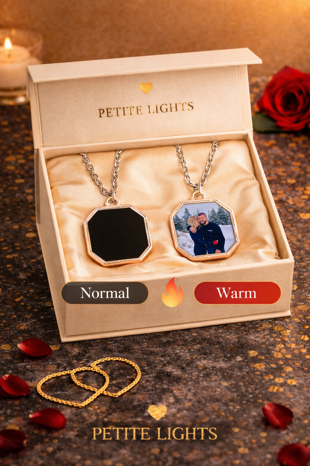 THE REVEAL NECKLACE PETITE LIGHTS