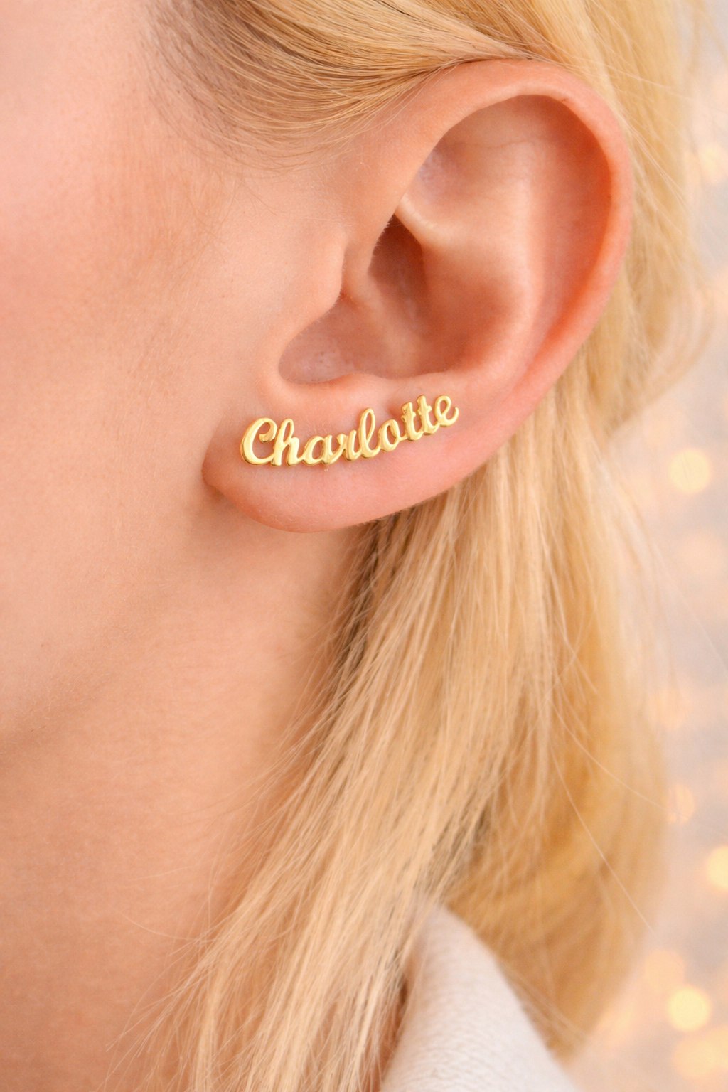 PETITE LIGHTS CUSTOM EAR RINGS