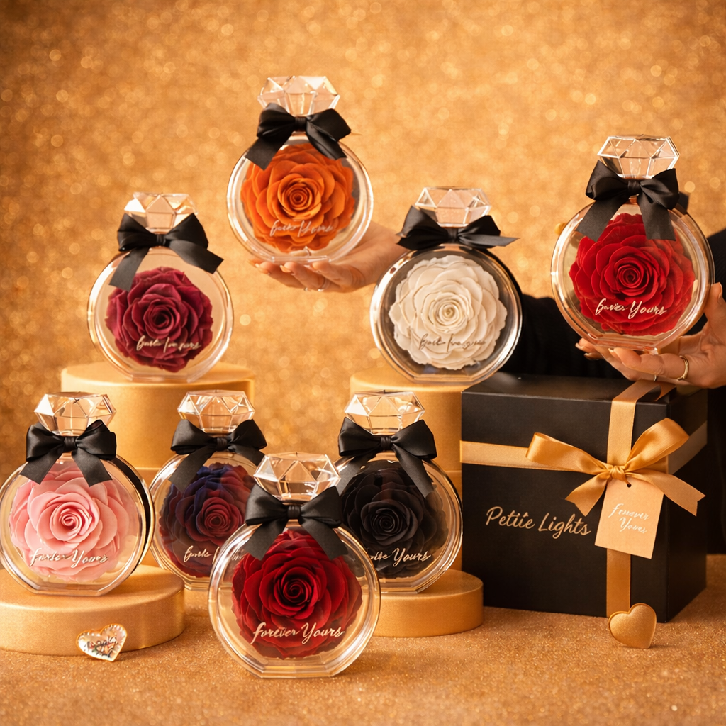 PETITE LIGHTS LUXE FORVER ROSE