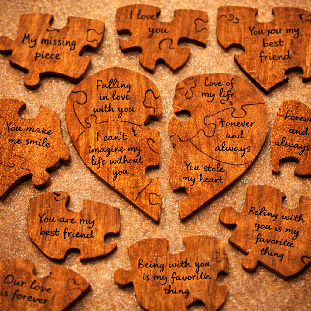 100 'REASONS WHY I LOVE YOU' PUZZLE PETITE LIGHTS