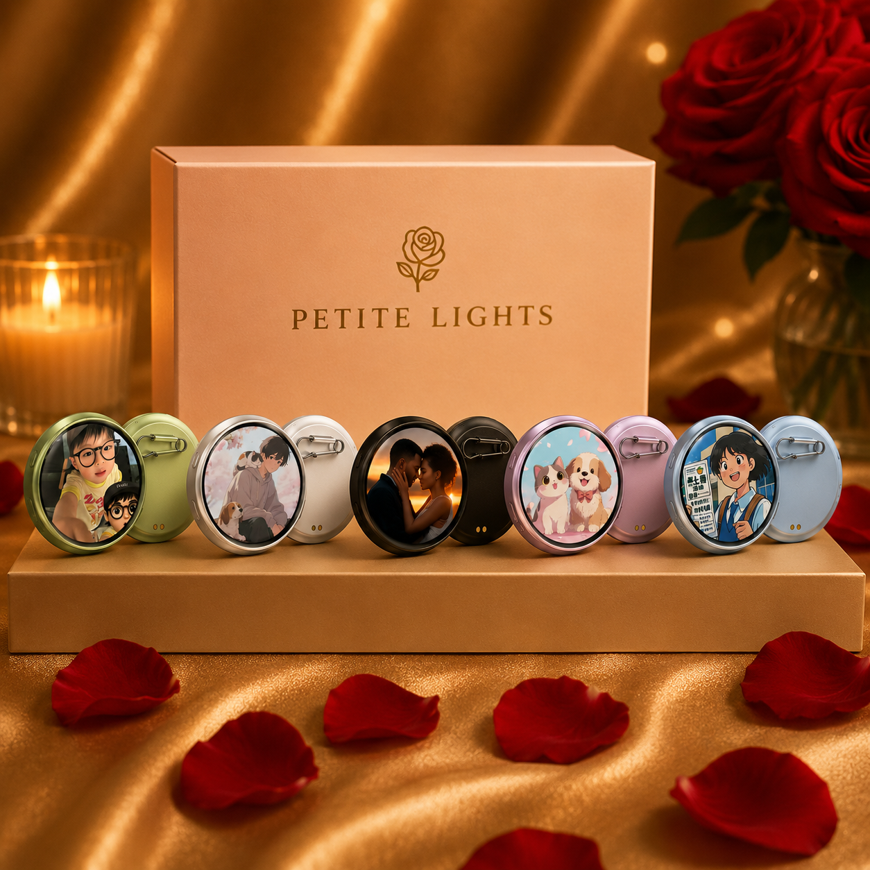 PETITE LIGHTS MEMORY PIN PETITE LIGHTS