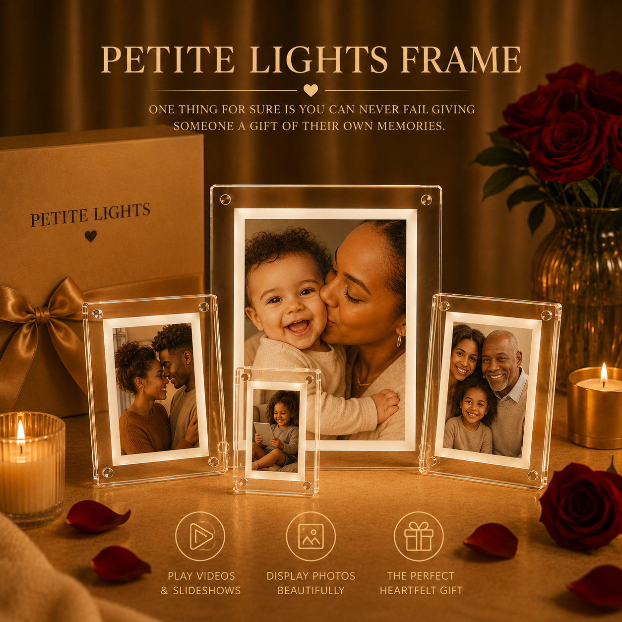 PETITE LIGHTS FRAME PETITE LIGHTS