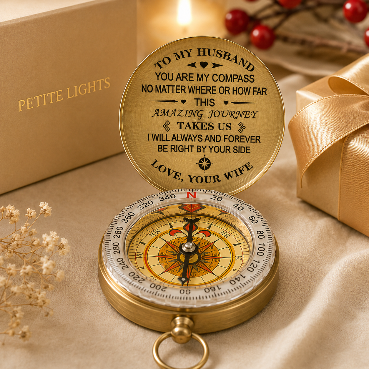 PETITE LIGHTS LOVE COMPASS PETITE LIGHTS