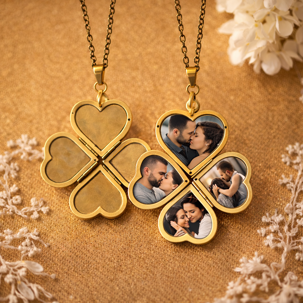 PETITE LIGHTS CUSTOM HEART LOCKET NECKLACE PETITE LIGHTS