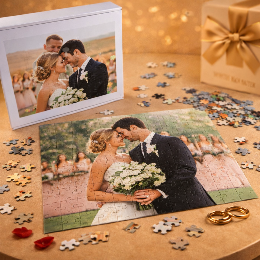LOVE CUSTOM PHOTO PUZZLE PETITE LIGHTS