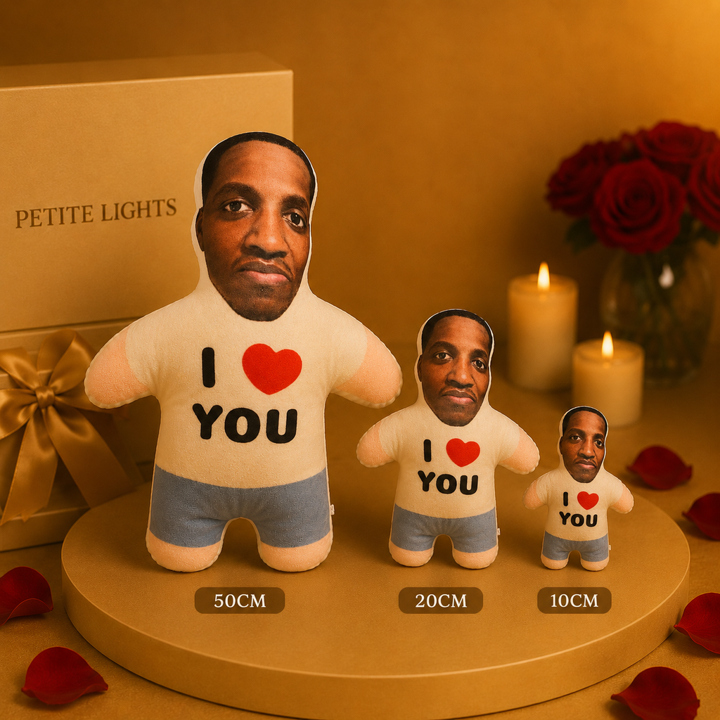 PETITE CUSTOM "I LOVE YOU" PILLOW PETITE LIGHTS