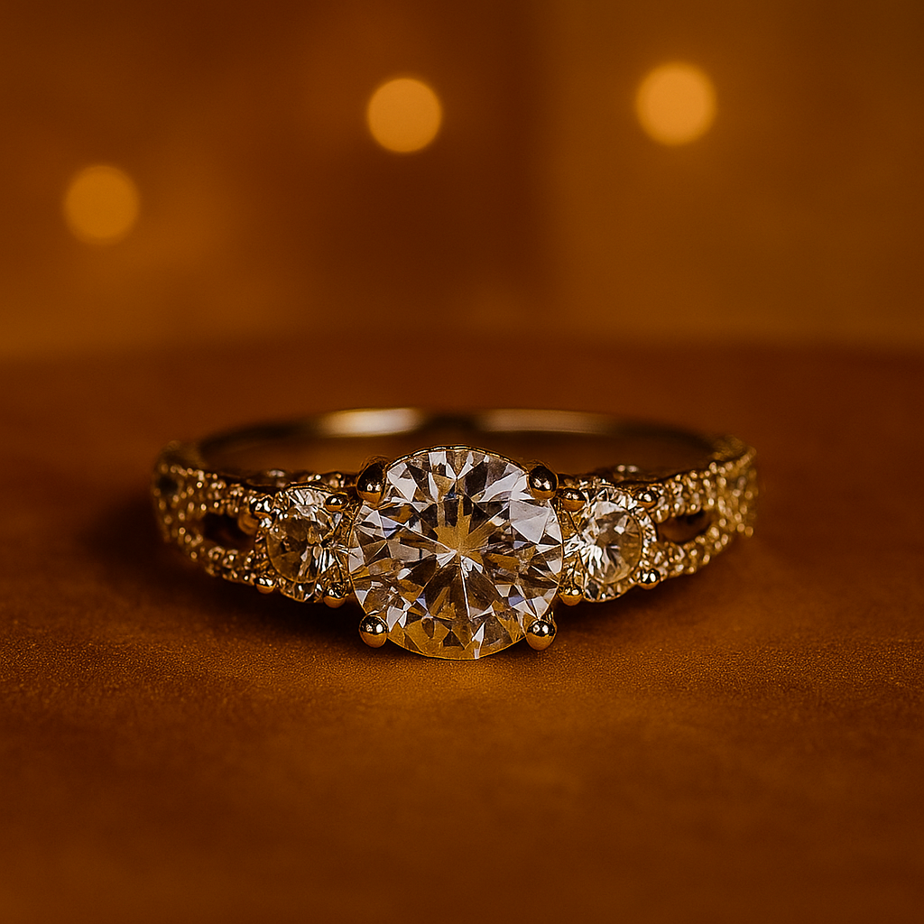 PETITE LIGHTS HEART BOX & RING