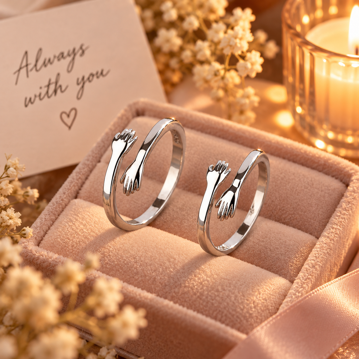 PETITE LIGHTS HUG RING