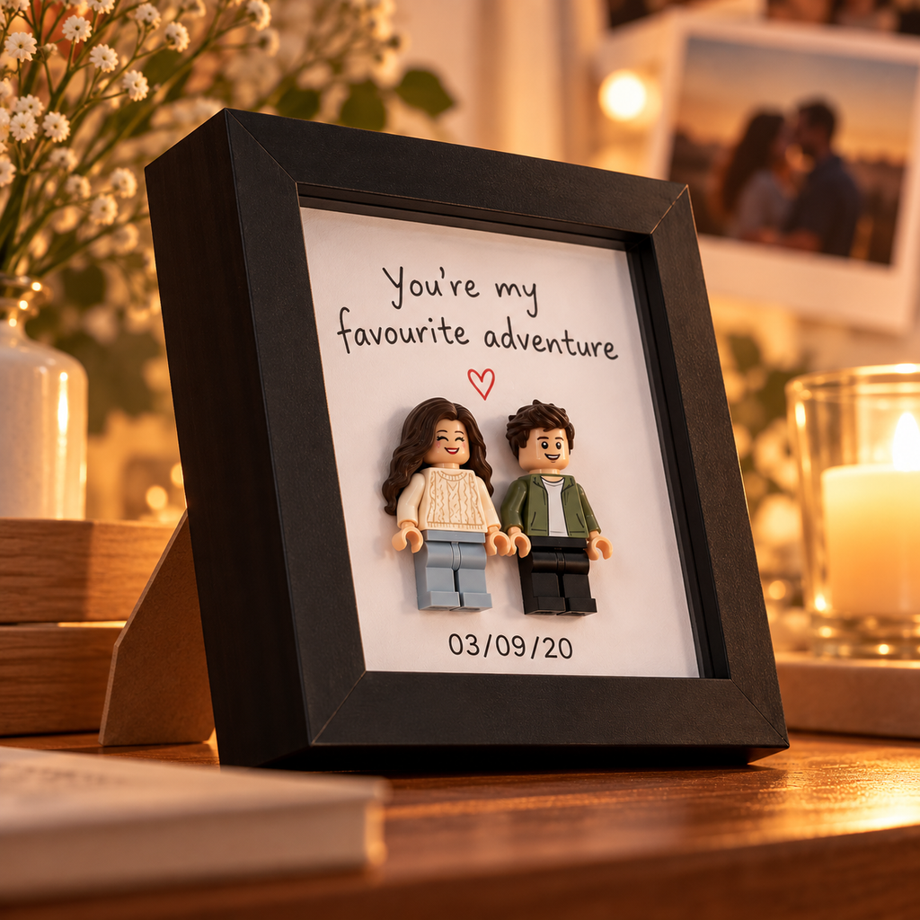 PETITE LIGHTS BRICK FRAME