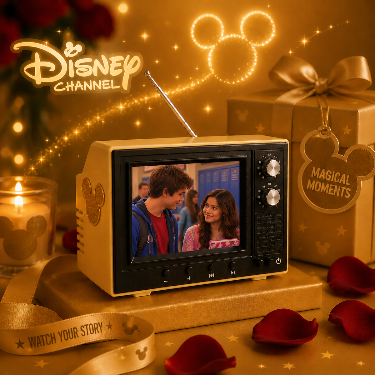 PETITE LIGHTS RETRO MINI TV