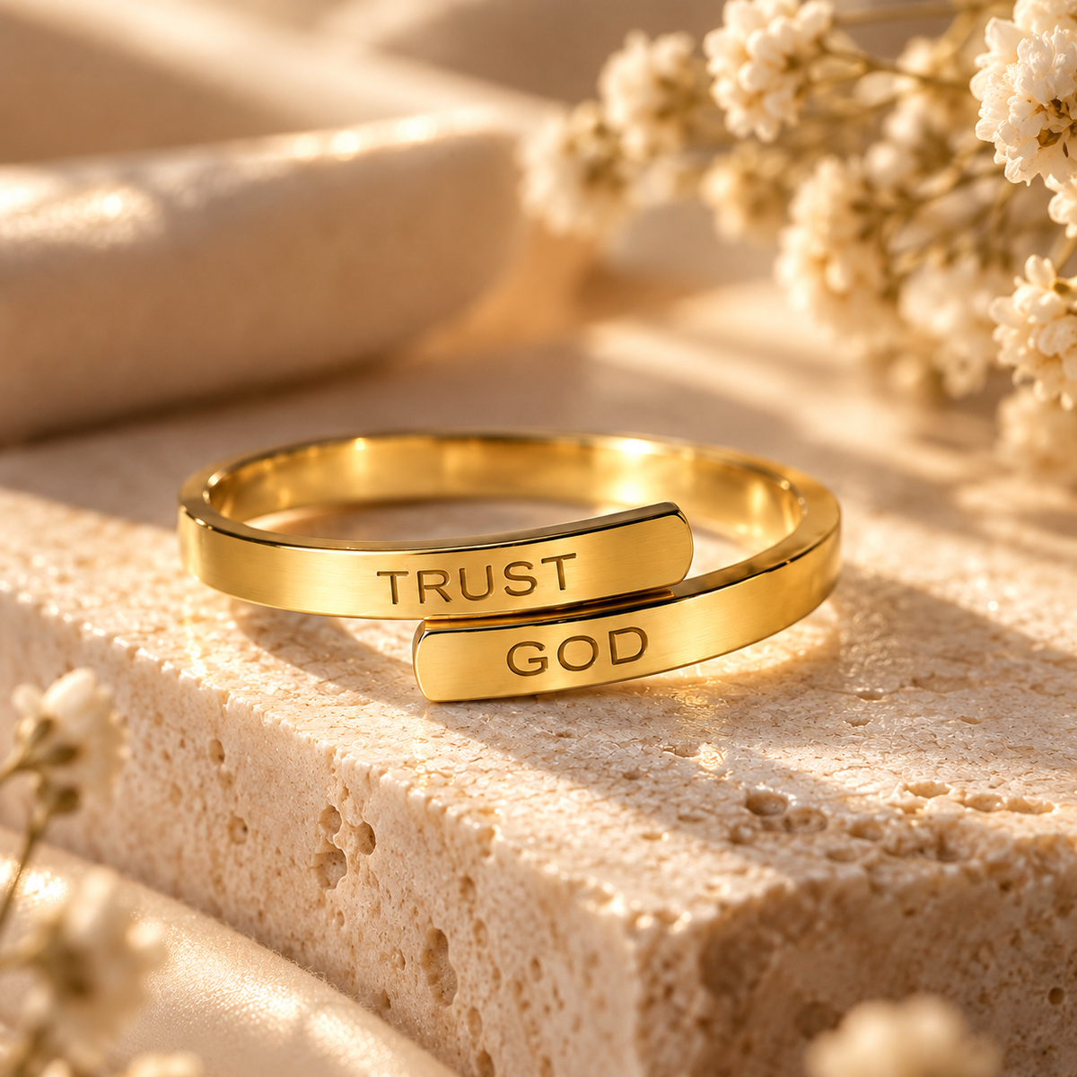 PETITE LIGHTS FAITH RING