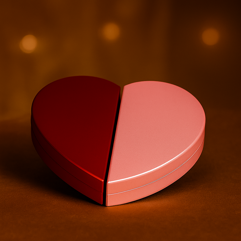 PETITE LIGHTS HEART BOX