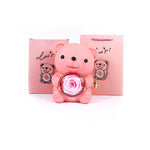 PETITE LIGHTS ROTATING ROSE + JEWELRY BEAR